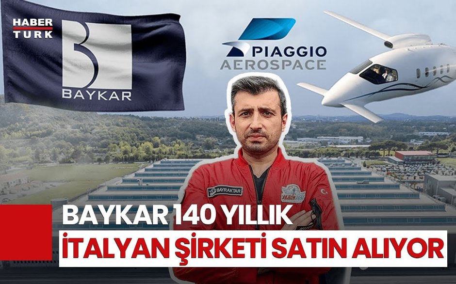 Baykar'dan Dev Satın Alma: 140 Yıllık İtalyan Şirketi Bünyesine Katıyor