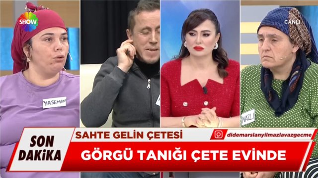 Görgü tanığı çete evinde!