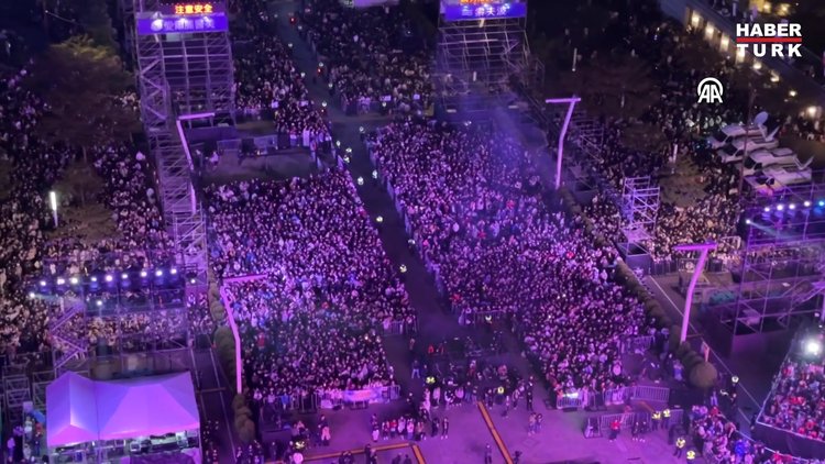 Tayvan'da yeni yıl kutlamaları