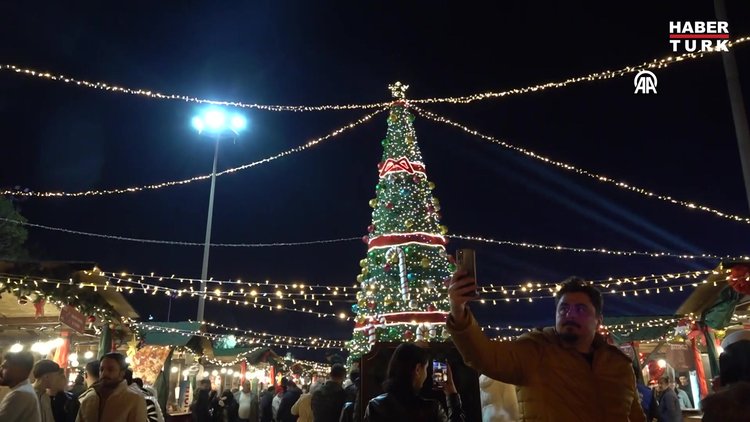 Mersin'de yeni yıl kutlandı