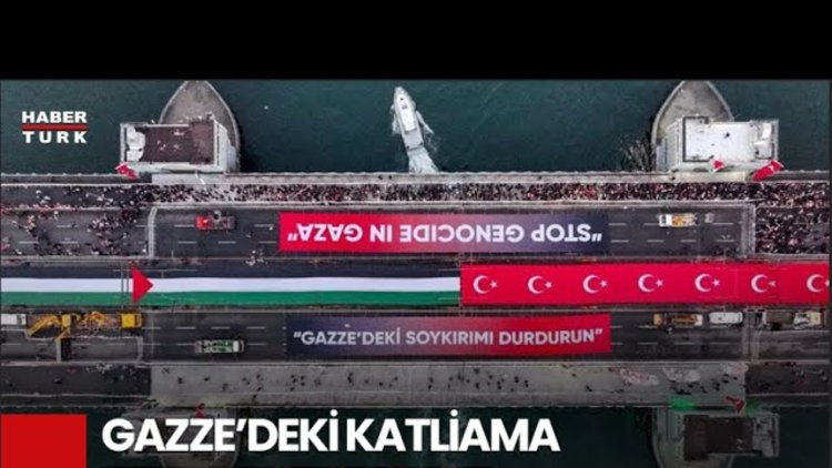 İstanbul'da Tarihi Buluşma: Yüz Binler Gazze İçin Yürüyor