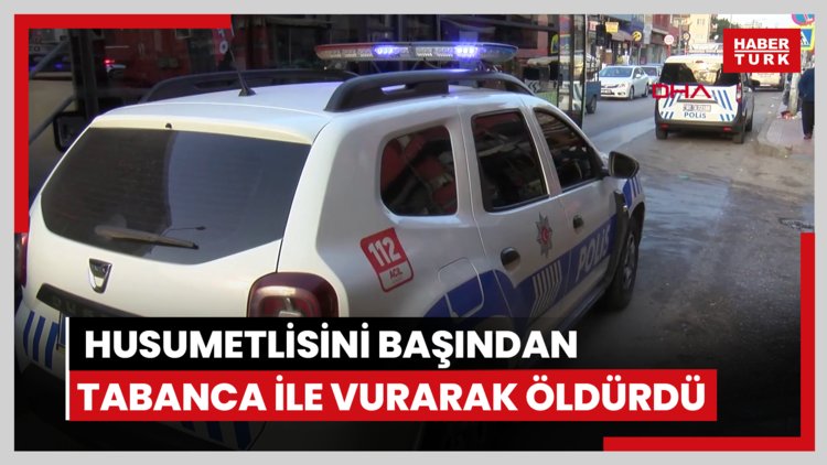 Kendisini bıçaklayan husumetlisini başından tabanca ile vurarak öldürdü