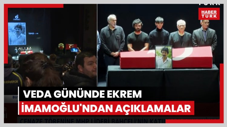 Ferdi Tayfur'a veda gününde Ekrem İmamoğlu'ndan açıklamalar