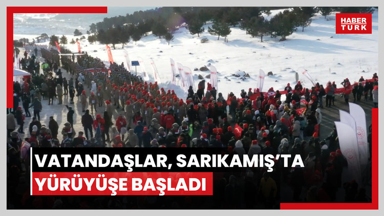 Türkiye, "Bu toprakta izin var" temasıyla Sarıkamışta yürüyüşe başladı