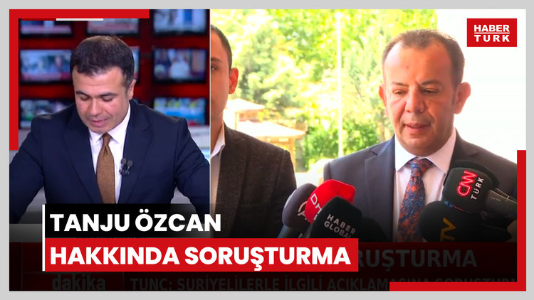 Tanju Özcan hakkında soruşturma
