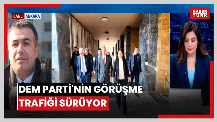 DEM Parti'nin görüşme trafiği sürüyor