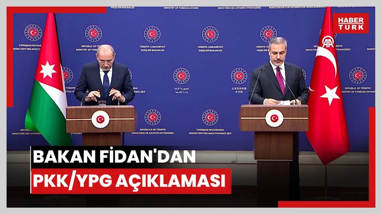 Bakan Fidan'dan PKK/YPG açıklaması