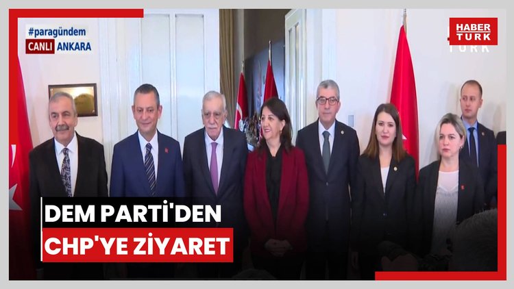 DEM Parti'den CHP'ye ziyaret
