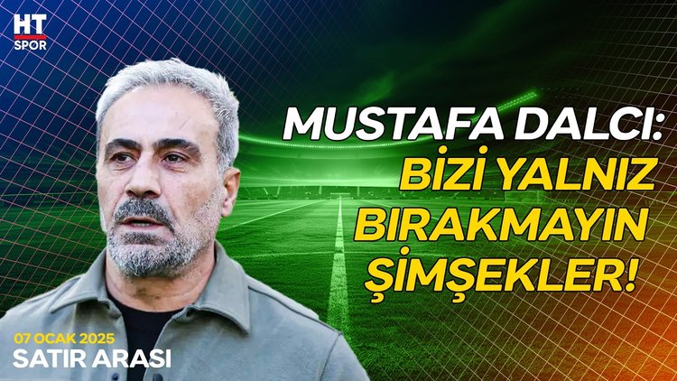 Adana Demirspor Teknik Direktörü Mustafa Dalcı'nın HT Spor özel açıklamaları - Satır Arası