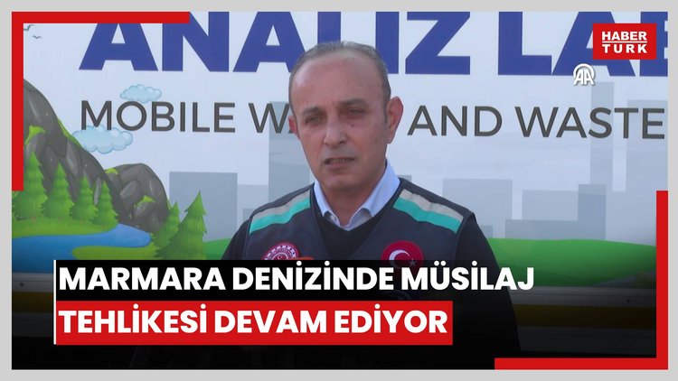 Marmara Denizinde müsilaj tehlikesi devam ediyor