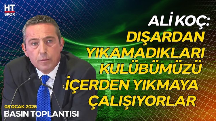 Ali Koç: Taraftarımız oyuncularımıza desteğini kesmesin - Basın Toplantısı