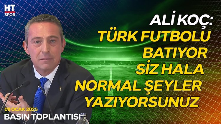 Süper Lig'deki yasa dışı bahis ve karaborsa bilet skandalları - Basın Toplantısı