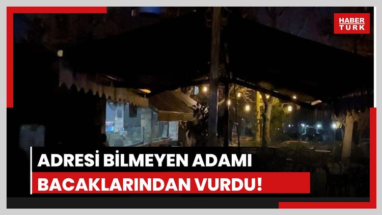 Adresi bilmeyen adamı vurdu!