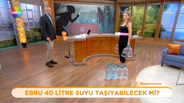 Ebru ve Murat 40 litre suyu taşıyabilecek mi?