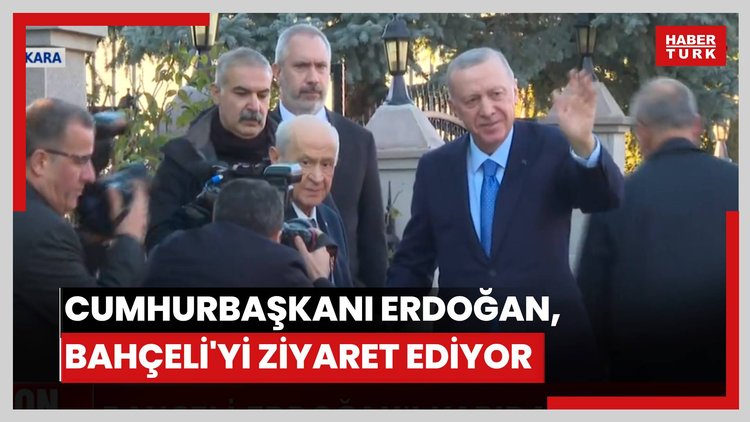 Cumhurbaşkanı Erdoğan, Bahçeli'yi ziyaret ediyor