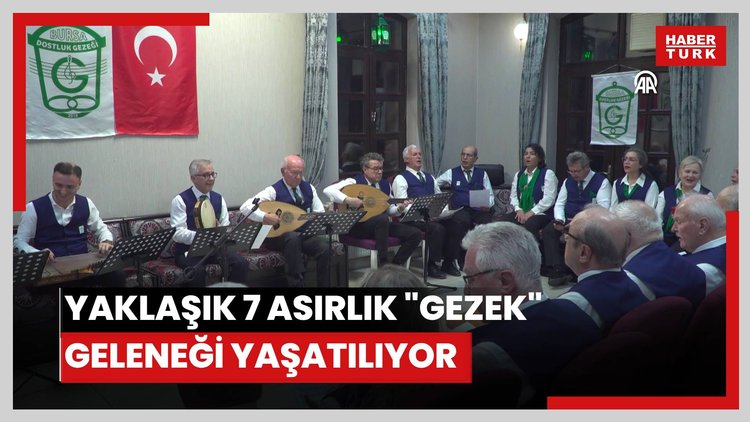Yaklaşık 7 asırlık "gezek" geleneği yaşatılıyor