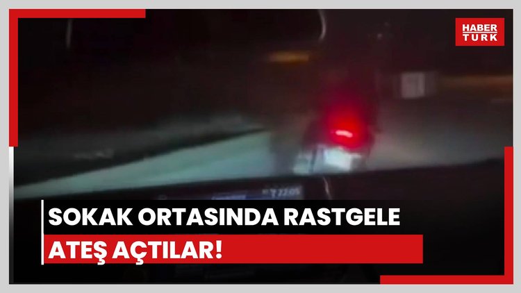 Rastgele ateş açtılar!