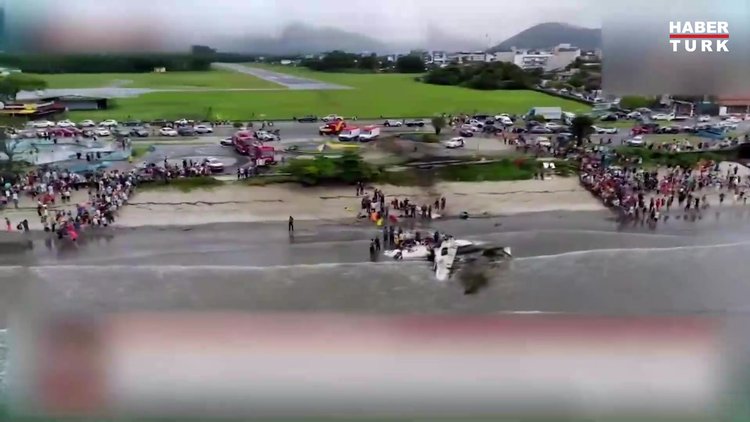 Brezilya'da uçak kazası: pilot hayatını kaybetti