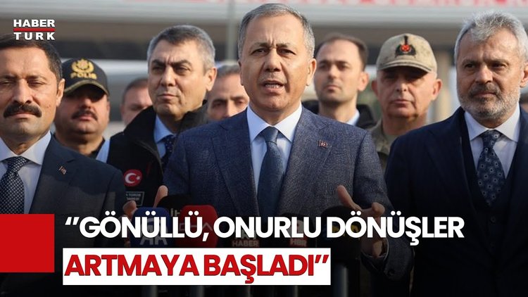 Bakan Yerlikaya, Ülkesine Dönüş Yapan Suriyeli Sayısını Açıkladı