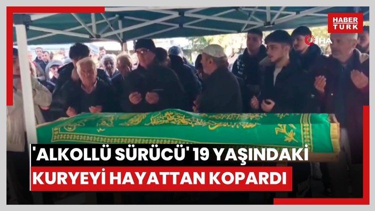 'Alkollü sürücü' 19 yaşındaki kuryeyi hayattan kopardı