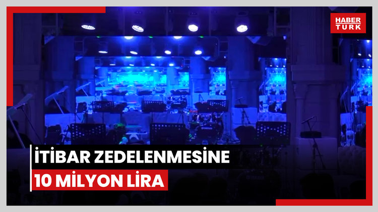 İtibar zedelenmesine 10 milyon lira