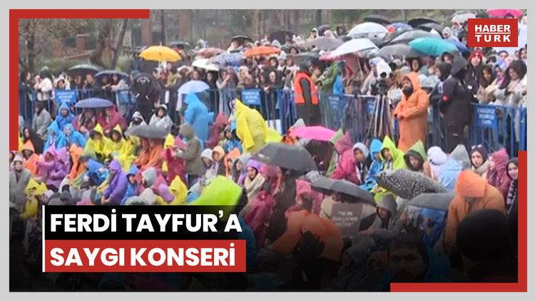 Ferdi Tayfur'a saygı konseri