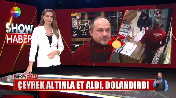 Çeyrek altınla et aldı, dolandırıldı!