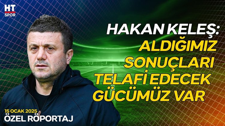 Kasımpaşa Teknik Direktörü Hakan Keleş HT Spor'da - Özel Röportaj