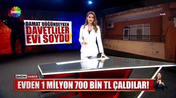 Evden 1 milyon 700 bin TL çaldılar!