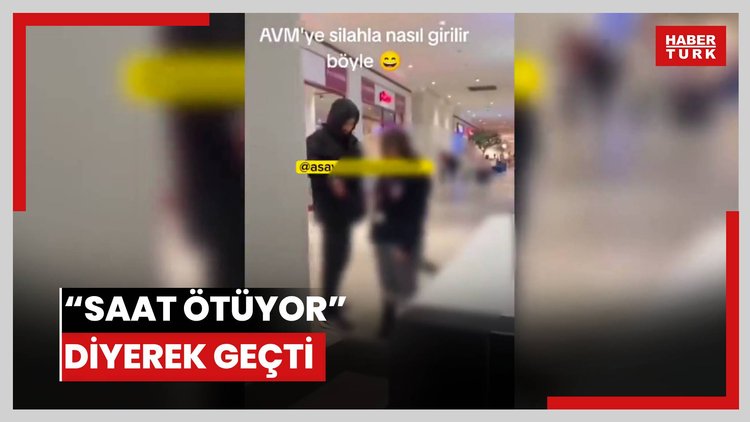 "Saat ötüyor" diyerek geçti