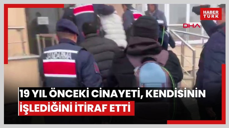 19 yıl önceki cinayeti, kendisinin işlediğini itiraf etti