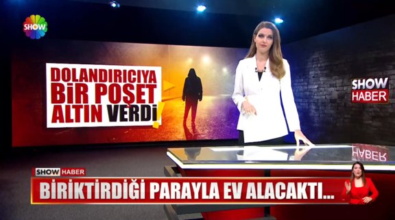 Biriktirdiği parayla ev alacaktı!