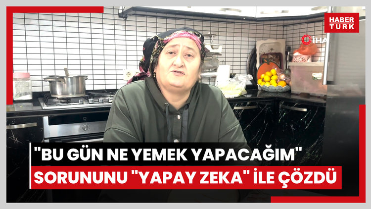 "Bu gün ne yemek yapacağım" sorununu "Yapay zeka" ile çözdü