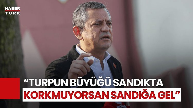 Özel'den Erdoğan'a "Turp" Yanıtı: "Oyuna Gelmeyeceğiz, İktidarı Devretmeye Hazırlan"