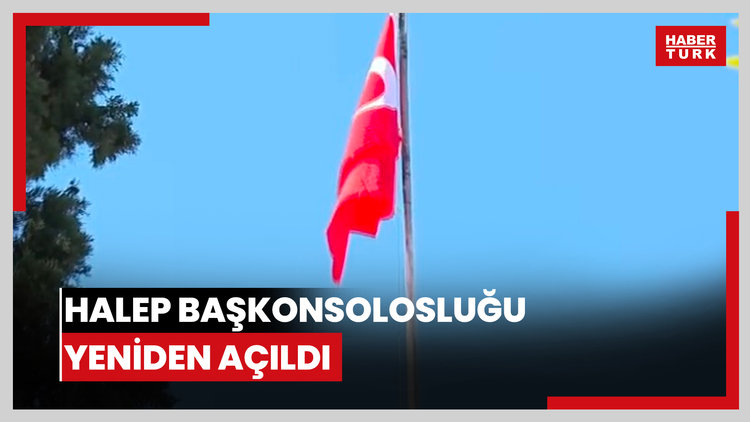 Halep Başkonsolosluğu yeniden açıldı