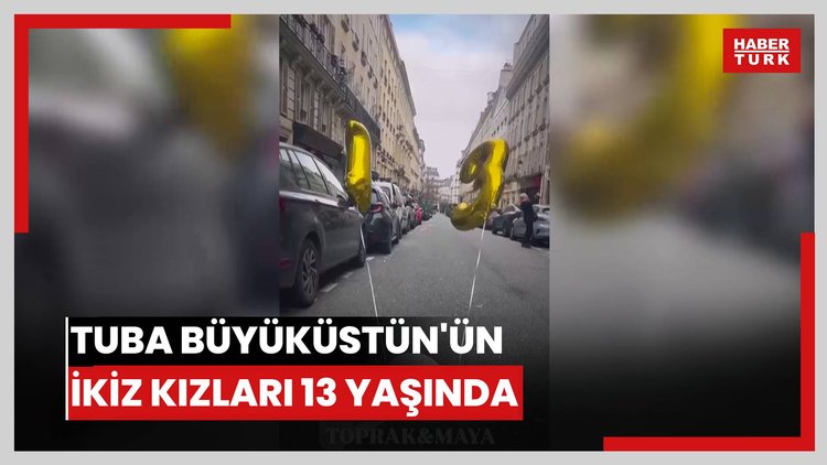 Tuba Büyüküstün ile Onur Saylak'ın kızları Maya ve Toprak 13 yaşında