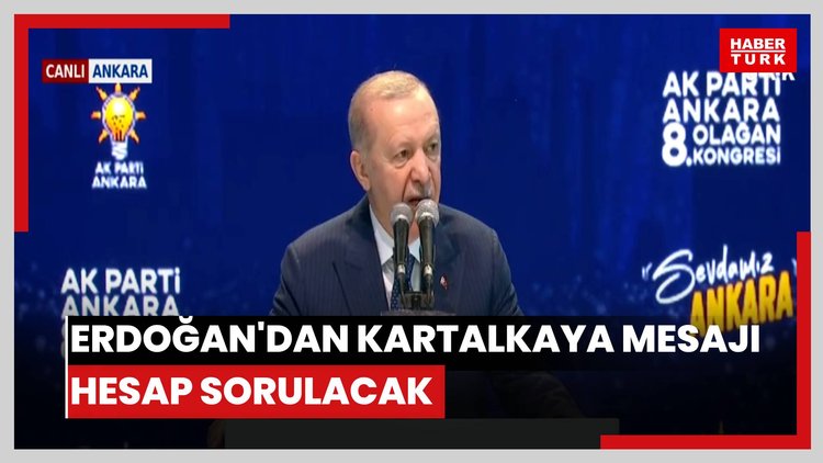 Cumhurbaşkanı Erdoğan'dan Kartalkaya mesajı: Hesap sorulacak