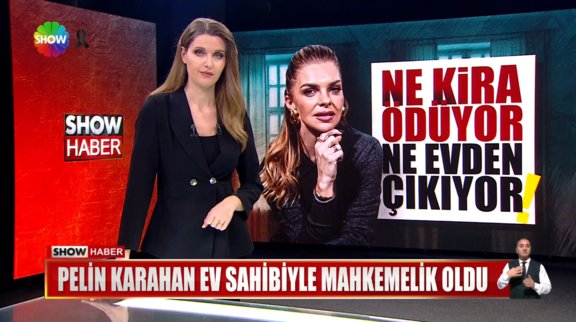 Pelin Karahan ev sahibiyle davalık oldu!