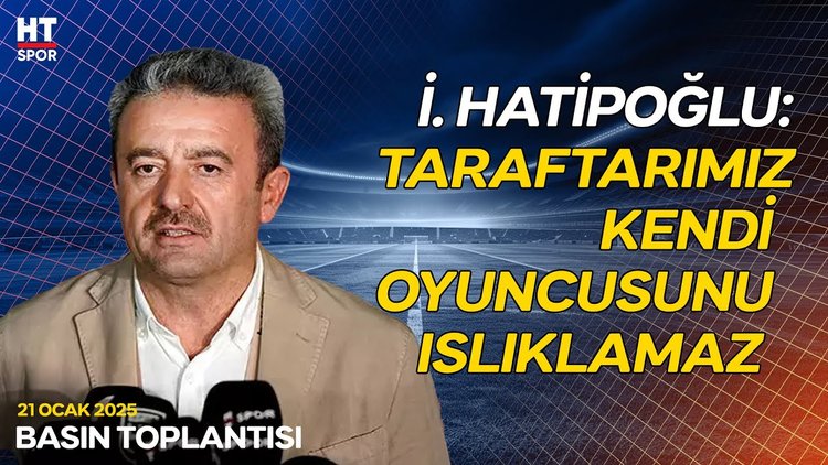 Galatasaray YK Üyesi İbrahim Hatipoğlu maç sonrası açıklamalarda bulundu - Basın Toplantısı