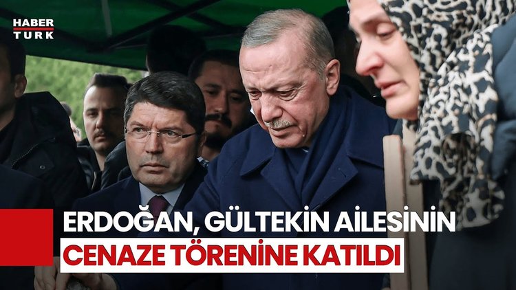 Cumhurbaşkanı Erdoğan, Yangında Hayatını Kaybeden Gültekin Ailesi’nin Cenaze Törenine Katıldı