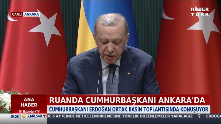 Cumhurbaşkanı Erdoğan'dan açıklamalar