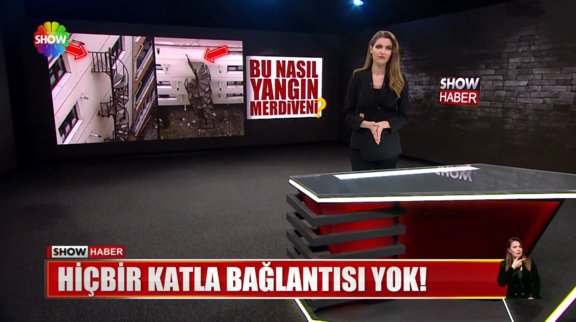 Bu nasıl yangın merdiveni?