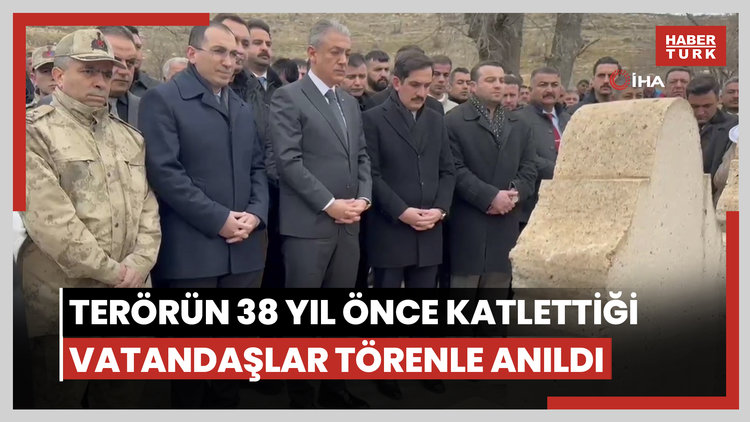 Midyat'ta terörün 38 yıl önce katlettiği vatandaşlar törenle anıldı