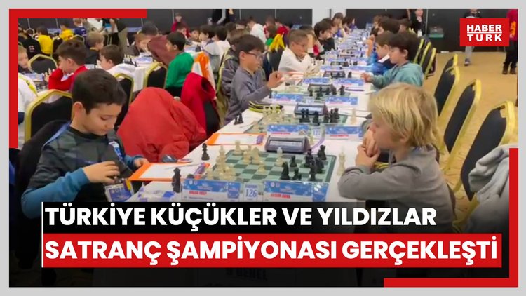 Türkiye Küçükler ve Yıldızlar Satranç Şampiyonası Antalya'da gerçekleşti