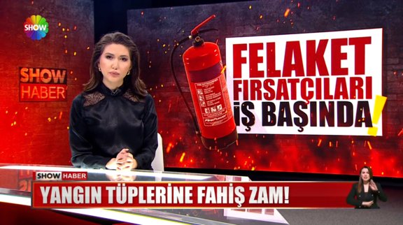 Yangın tüplerine fahiş zam!