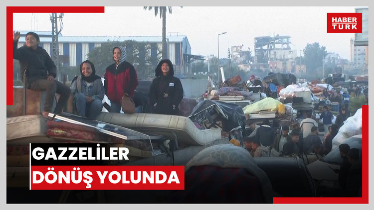 Gazzeliler dönüş yolunda