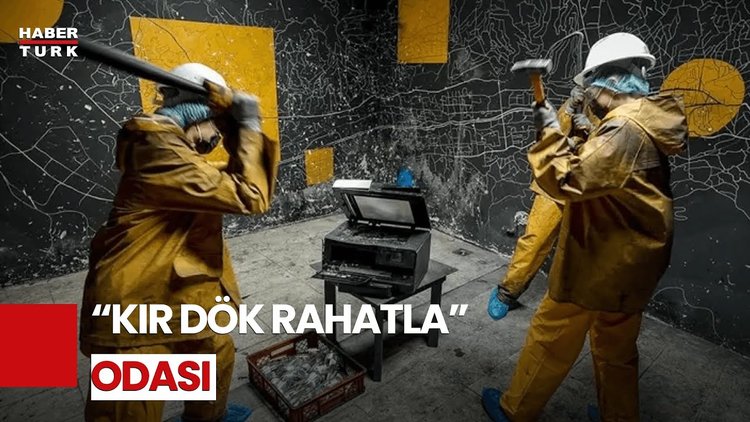 Saraybosna'da Stresten Kaçmak İsteyenlere "Deşarj Odası"