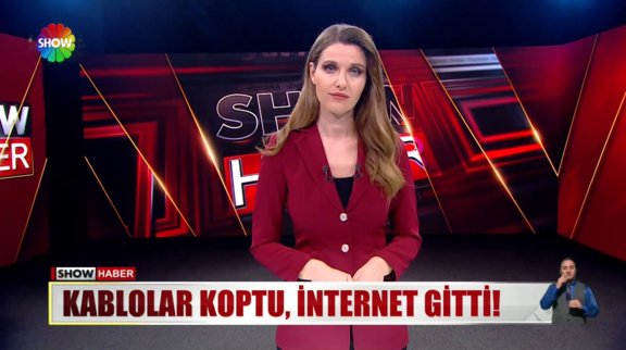 Kablolar gitti, internet koptu!