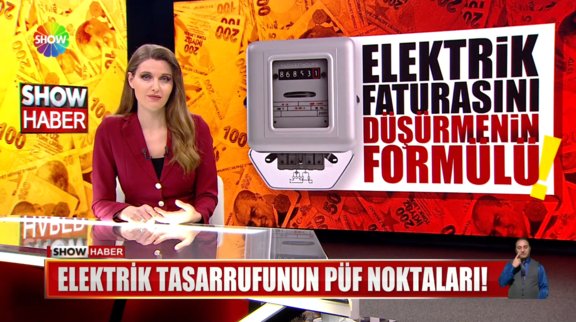 Elektrik tasarrufunun püf noktası!