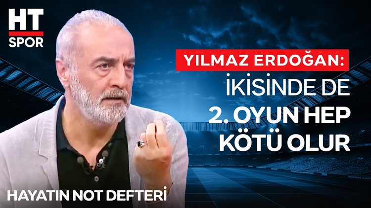 Yılmaz Erdoğan, futbol ve tiyatronun benzer yönlerinden bahsetti - Hayatın Not Defteri